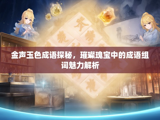 金声玉色成语探秘，璀璨瑰宝中的成语组词魅力解析
