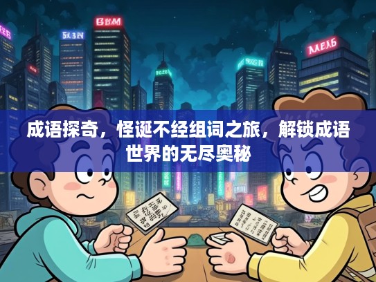 成语探奇，怪诞不经组词之旅，解锁成语世界的无尽奥秘