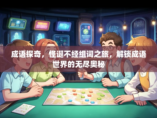 成语探奇，怪诞不经组词之旅，解锁成语世界的无尽奥秘