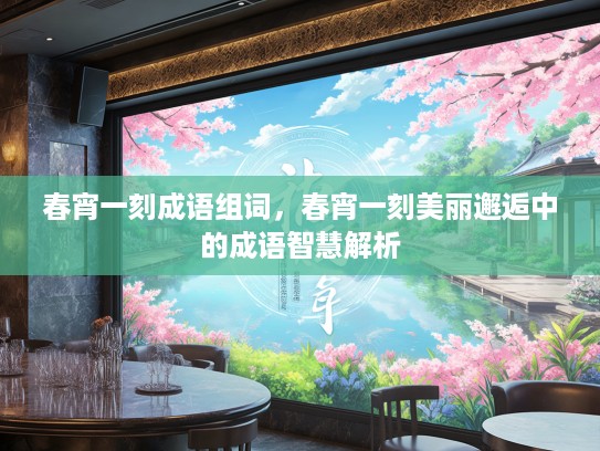 春宵一刻成语组词，春宵一刻美丽邂逅中的成语智慧解析