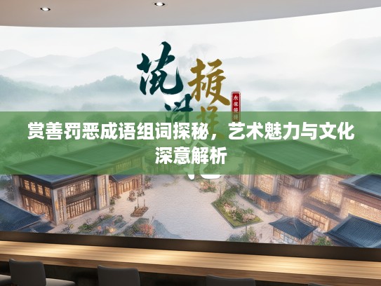 赏善罚恶成语组词探秘,艺术魅力与文化深意解析 赏善罚恶成语组词探秘,艺术魅力与文化深意解析