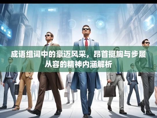 成语组词中的豪迈风采，昂首挺胸与步履从容的精神内涵解析