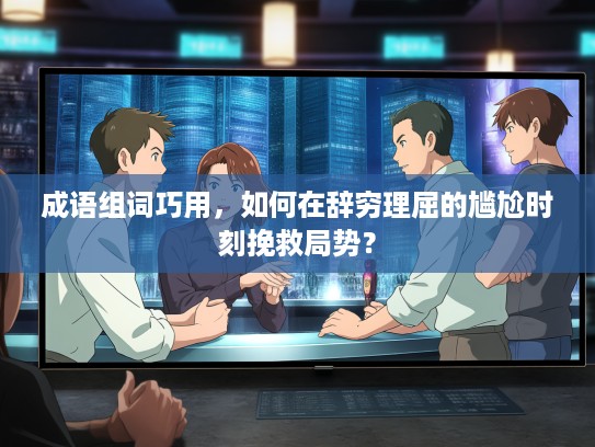 成语组词巧用，如何在辞穷理屈的尴尬时刻挽救局势？