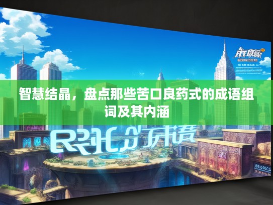 智慧结晶，盘点那些苦口良药式的成语组词及其内涵