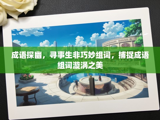 成语探幽，寻事生非巧妙组词，捕捉成语组词漩涡之美