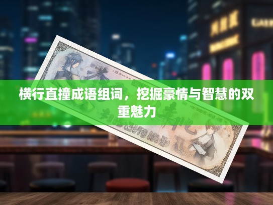 横行直撞成语组词，挖掘豪情与智慧的双重魅力