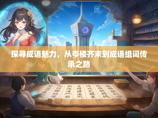 探寻成语魅力，从岑楼齐末到成语组词传承之路