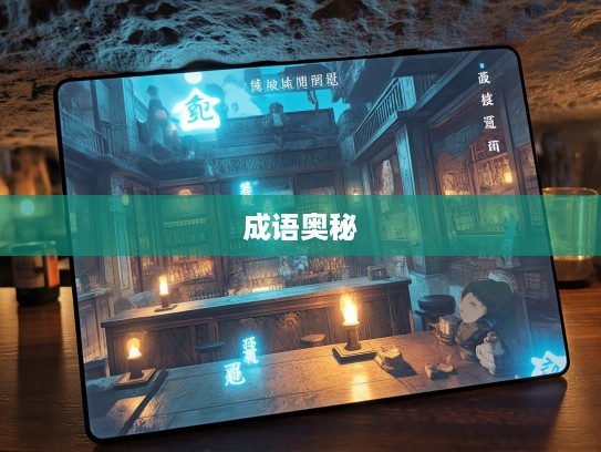 洞幽烛微，成语组词之旅，揭秘文化瑰宝中的成语奥秘