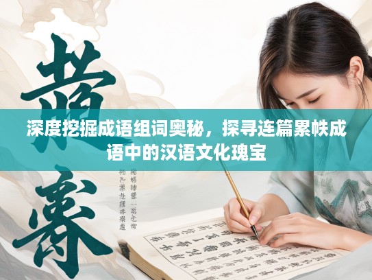 深度挖掘成语组词奥秘，探寻连篇累帙成语中的汉语文化瑰宝