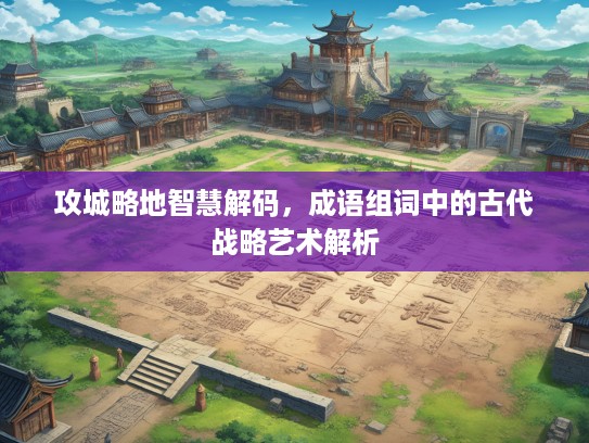 攻城略地智慧解码，成语组词中的古代战略艺术解析