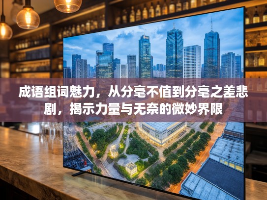 成语组词魅力，从分毫不值到分毫之差悲剧，揭示力量与无奈的微妙界限