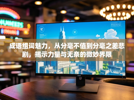 成语组词魅力，从分毫不值到分毫之差悲剧，揭示力量与无奈的微妙界限