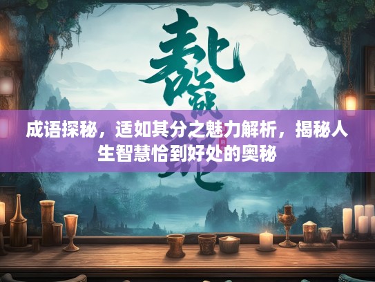 成语探秘，适如其分之魅力解析，揭秘人生智慧恰到好处的奥秘