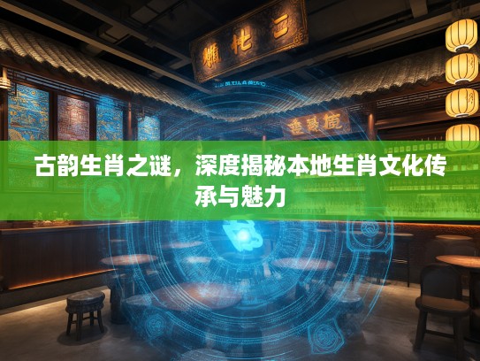 古韵生肖之谜，深度揭秘本地生肖文化传承与魅力