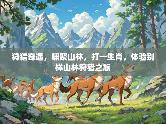 狩猎奇遇，啸聚山林，打一生肖，体验别样山林狩猎之旅