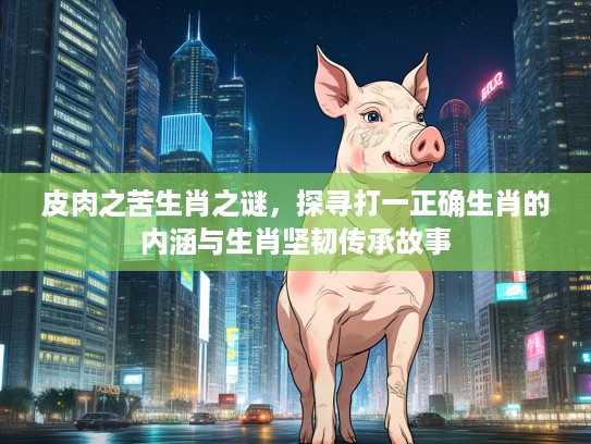 皮肉之苦生肖之谜，探寻打一正确生肖的内涵与生肖坚韧传承故事