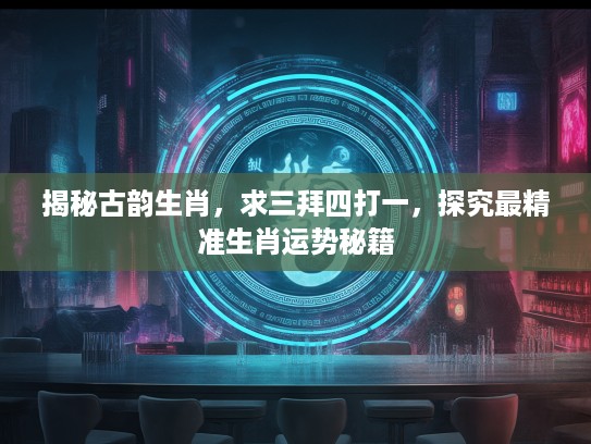 揭秘古韵生肖,求三拜四打一,探究最精准生肖运势秘籍 揭秘古韵生肖,求三拜四打一,探究最精准生肖运势秘籍