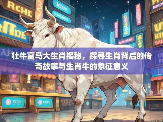 壮牛高马大生肖揭秘，探寻生肖背后的传奇故事与生肖牛的象征意义