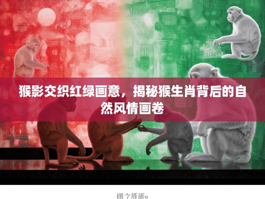 猴影交织红绿画意，揭秘猴生肖背后的自然风情画卷