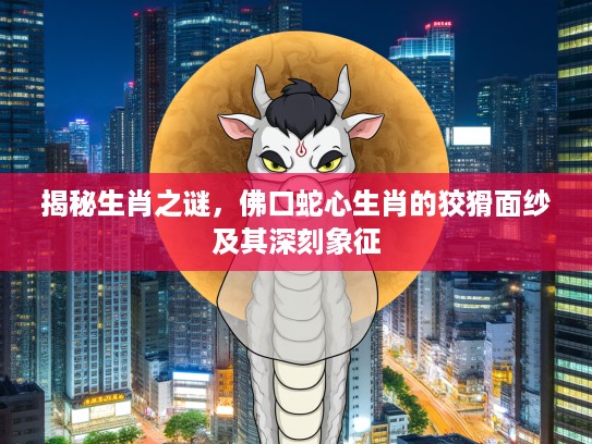 揭秘生肖之谜，佛口蛇心生肖的狡猾面纱及其深刻象征