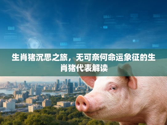 生肖猪沉思之旅，无可奈何命运象征的生肖猪代表解读