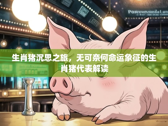 生肖猪沉思之旅，无可奈何命运象征的生肖猪代表解读