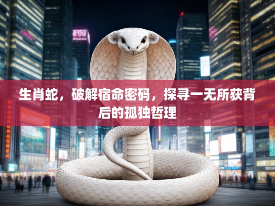 生肖蛇，破解宿命密码，探寻一无所获背后的孤独哲理