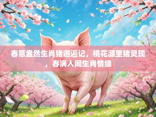 春意盎然生肖猪邂逅记,桃花源里猪灵现,春满人间生肖情缘 春意盎然生肖猪邂逅记,桃花源里猪灵现,春满人间生肖情缘