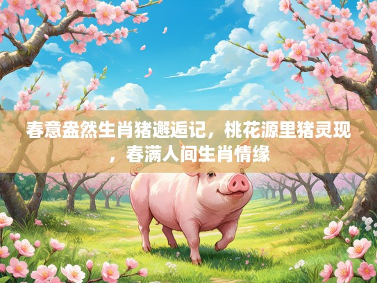 春意盎然生肖猪邂逅记,桃花源里猪灵现,春满人间生肖情缘 春意盎然生肖猪邂逅记,桃花源里猪灵现,春满人间生肖情缘