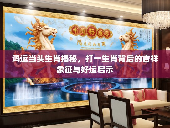 鸿运当头生肖揭秘，打一生肖背后的吉祥象征与好运启示