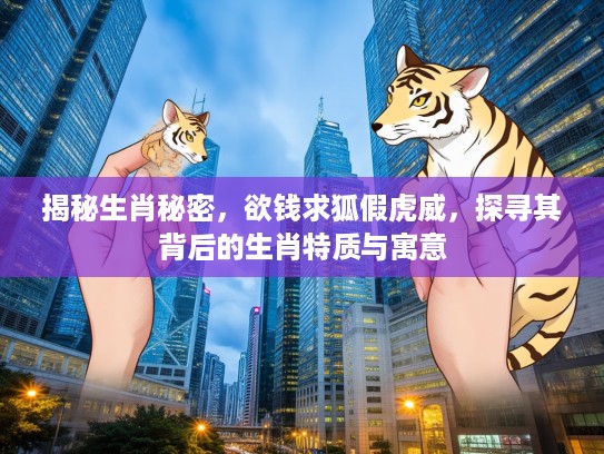揭秘生肖秘密，欲钱求狐假虎威，探寻其背后的生肖特质与寓意