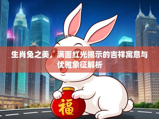 生肖兔之美，满面红光揭示的吉祥寓意与优雅象征解析