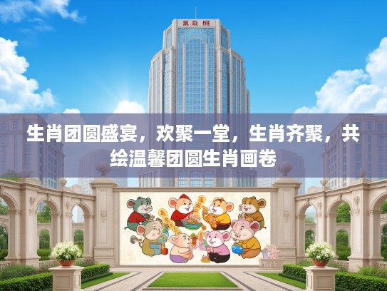 生肖团圆盛宴，欢聚一堂，生肖齐聚，共绘温馨团圆生肖画卷