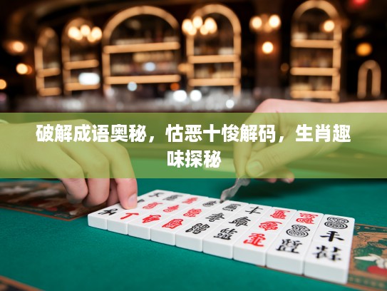 破解成语奥秘，怙恶十悛解码，生肖趣味探秘