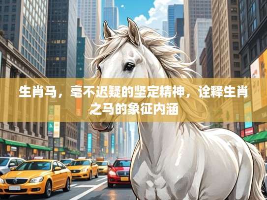 生肖马，毫不迟疑的坚定精神，诠释生肖之马的象征内涵