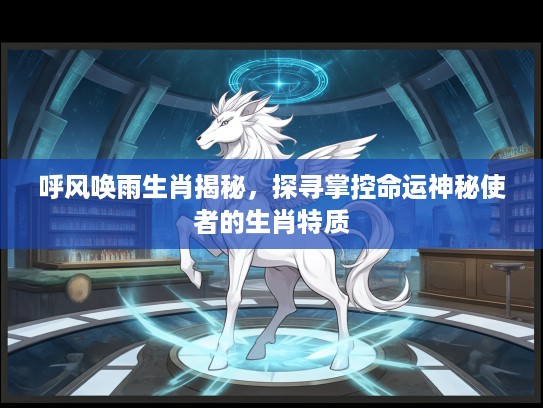 呼风唤雨生肖揭秘，探寻掌控命运神秘使者的生肖特质
