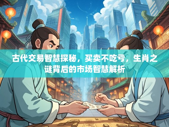 古代交易智慧探秘，买卖不吃亏，生肖之谜背后的市场智慧解析