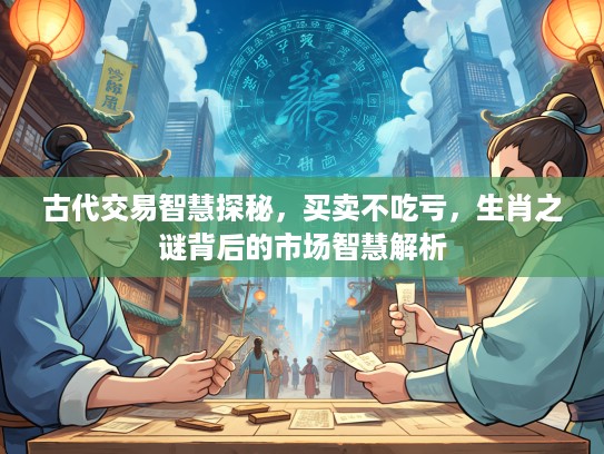 古代交易智慧探秘，买卖不吃亏，生肖之谜背后的市场智慧解析