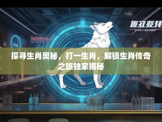 探寻生肖奥秘，打一生肖，解锁生肖传奇之旅独家揭秘