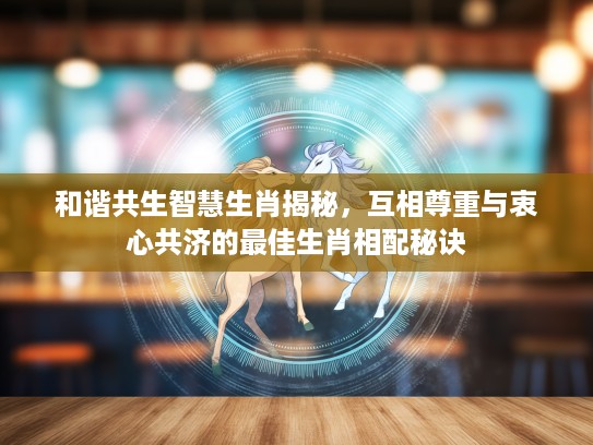和谐共生智慧生肖揭秘，互相尊重与衷心共济的最佳生肖相配秘诀