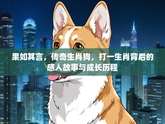 果如其言，传奇生肖狗，打一生肖背后的感人故事与成长历程
