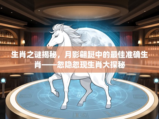 生肖之谜揭秘，月影翩跹中的最佳准确生肖——忽隐忽现生肖大探秘