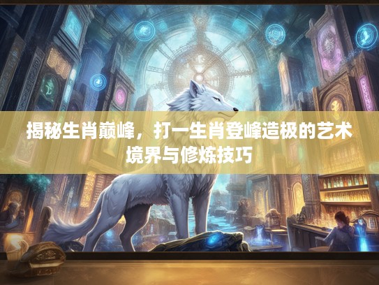 揭秘生肖巅峰，打一生肖登峰造极的艺术境界与修炼技巧