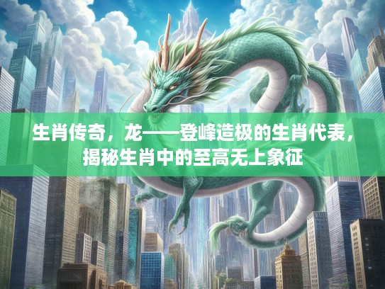 生肖传奇，龙——登峰造极的生肖代表，揭秘生肖中的至高无上象征