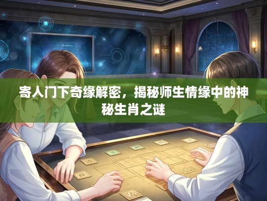 寄人门下奇缘解密，揭秘师生情缘中的神秘生肖之谜
