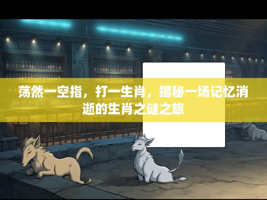 荡然一空指，打一生肖，揭秘一场记忆消逝的生肖之谜之旅