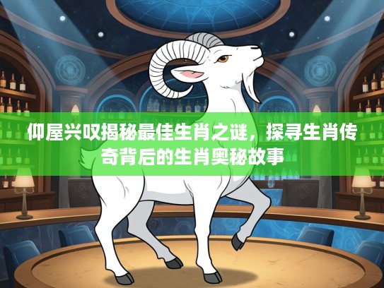 仰屋兴叹揭秘最佳生肖之谜，探寻生肖传奇背后的生肖奥秘故事