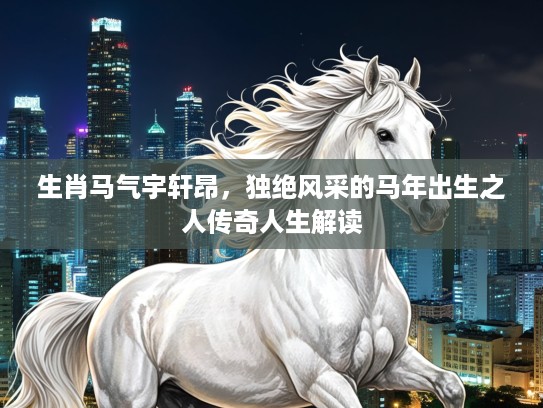 生肖马气宇轩昂，独绝风采的马年出生之人传奇人生解读